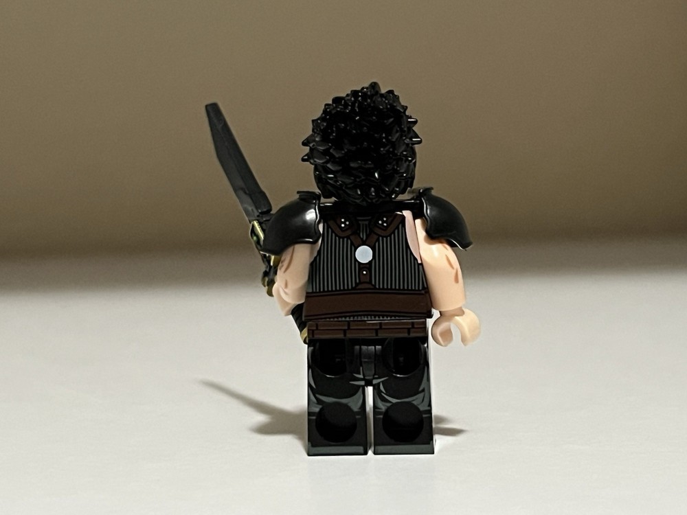 FF7 Zack Fair Minifigure Custom