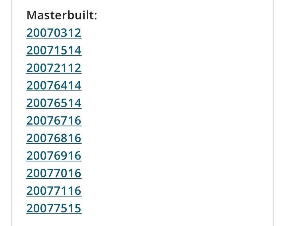 NEW OVERLAY: COMPARE MASTERBUILT CONTROL PANEL 9007140013 OVERLAY ONLY