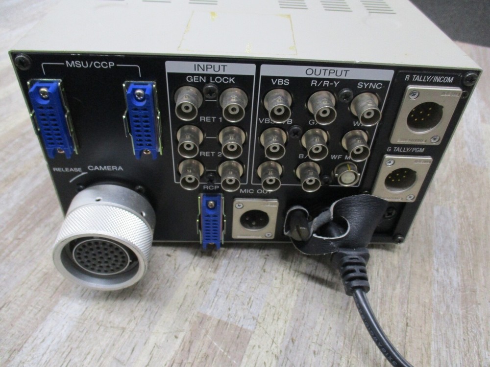 SONY CCU-350 CAMERA CONTROL UNITS 2013