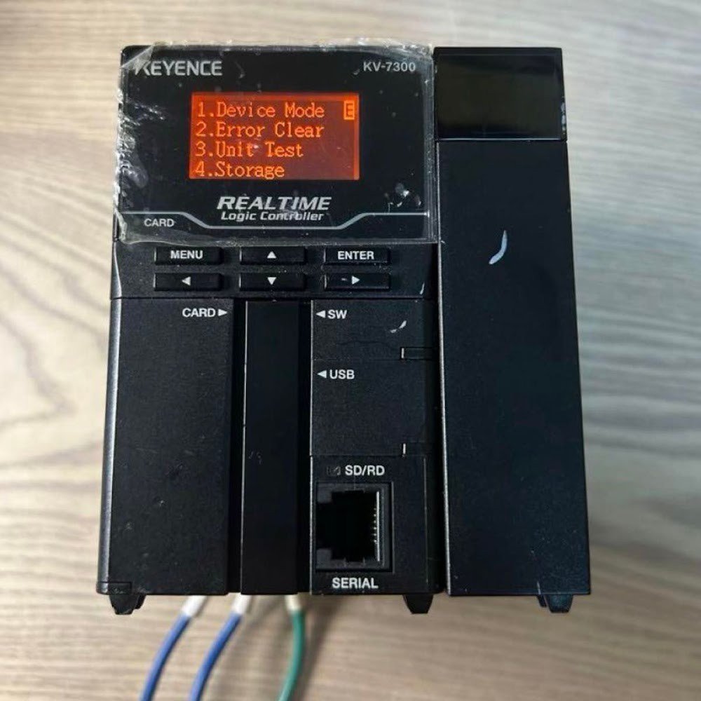 KEYENCE KV-7300 PLC CPU Unit Guaranteed Working USED