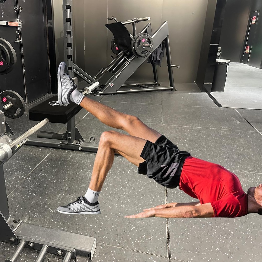 Turns Any Squat Rack into Hip Thrust Machine Hip Thrust Bench Back Pad Fits