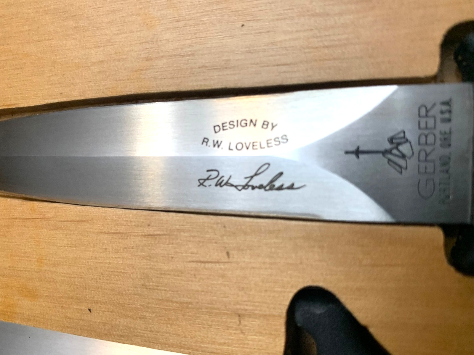 Gerber ,R. W Loveless Design*Matched Serial *# 0253 of 1000Guardian Survival Kit