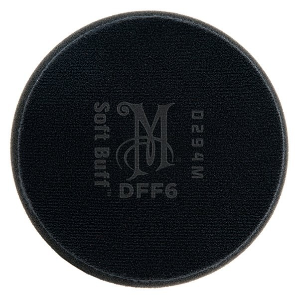Meguiars Soft Buff 6" Foam Dual Action Hook-and-Loop Finishing Pad