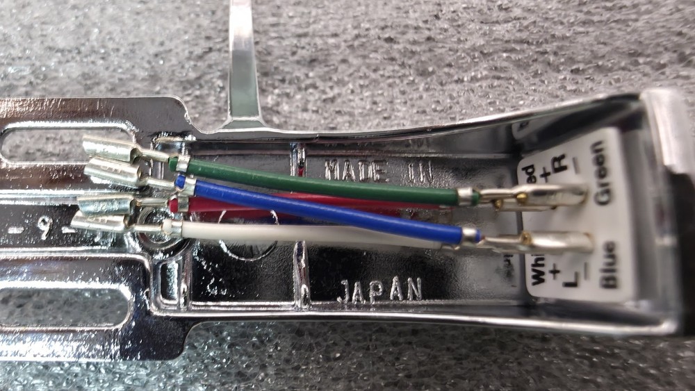 Original Technics Headshell. Extremely Rare. Chrome Plated. "Beautiful"