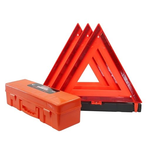 Safety Triangles DOT Approved, Standard Warning Triangles Enmergency WT-NO SAND