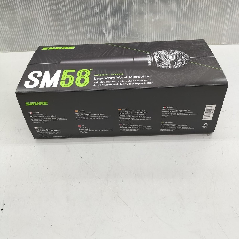 Shure Dynamic Microphone SM58-LCE Used