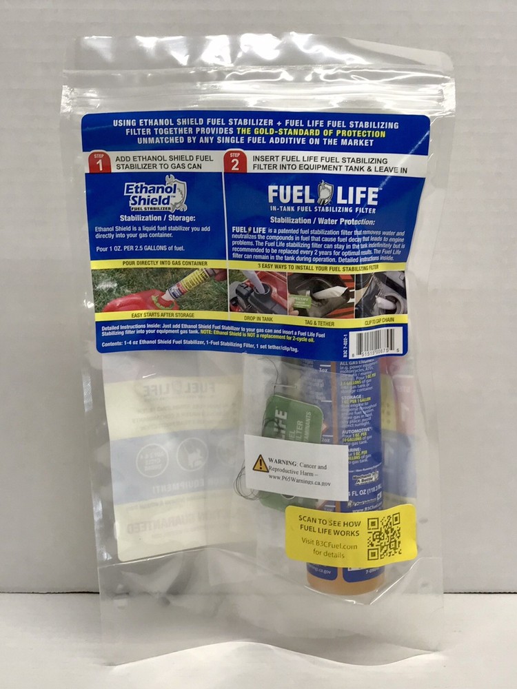 Ethanol Shield Ultimate Fuel Stabilizing Kit - New