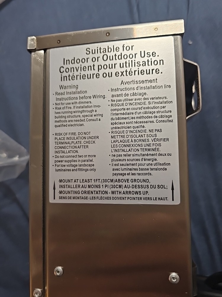 Dewenwils Low Voltage 150 Watt Transformer