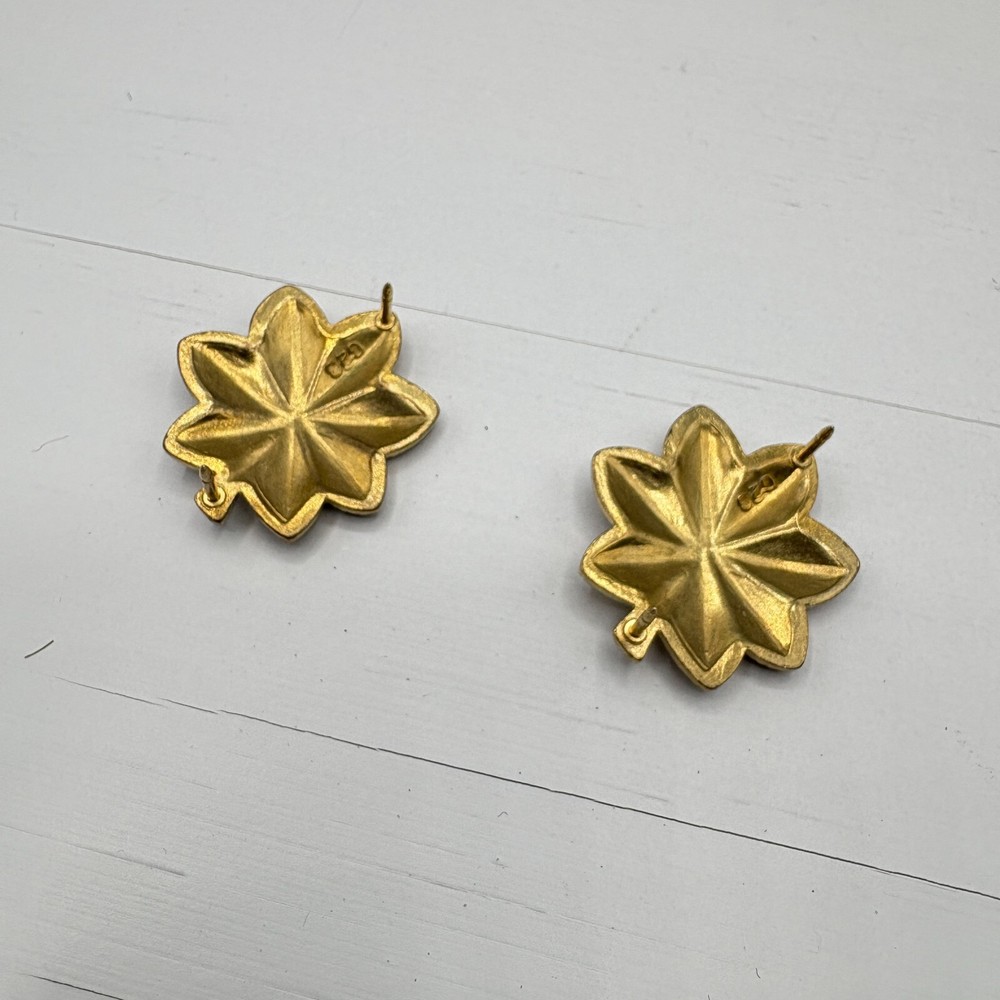 US Army Major Oak Leaf Collar Insignia Set