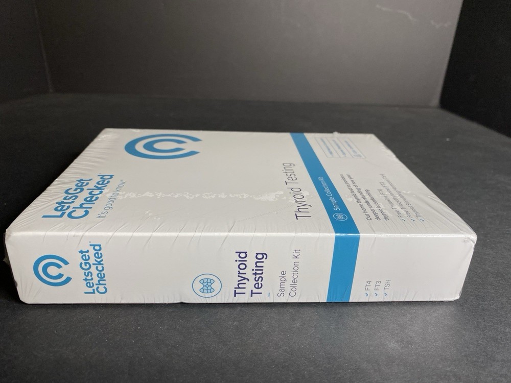 NEW Lets Get Checked Thyroid Testing Kit SEALED *read exp*