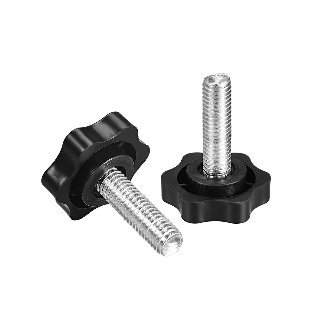 screw locking 38mm hexagonal plum dia M10 x 35mm thread 2pcs