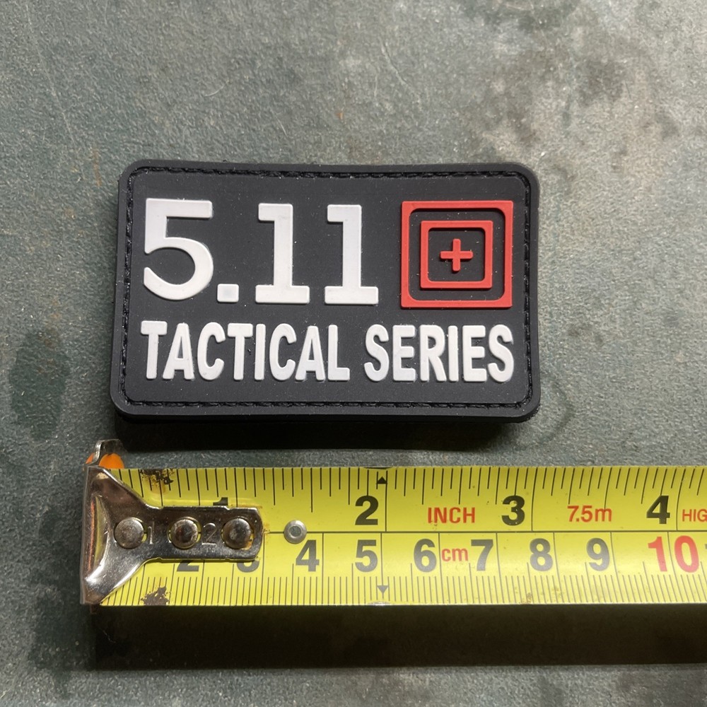 5.11 Tactical Series Bullseye Target Patch 3D PVC Hook And Loop Patch Badge EUC