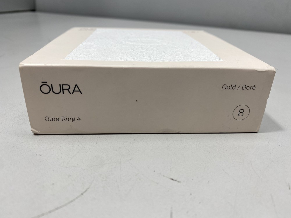 Oura Ring 4 gold - Size 8
