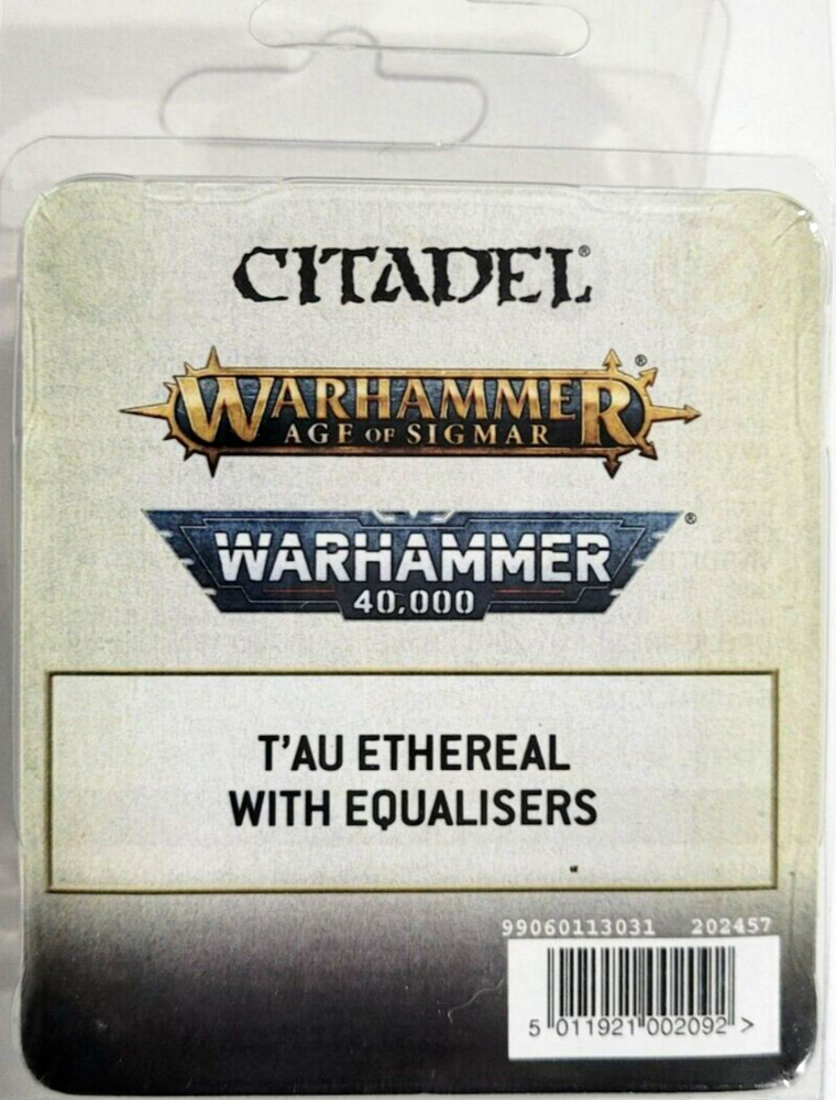 Tau Ethereal With Equalisers Warhammer 40K OOP