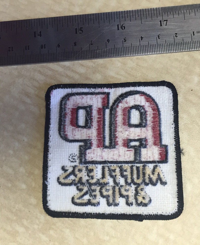 Vintage Ap Mufflers And Pipes Patch