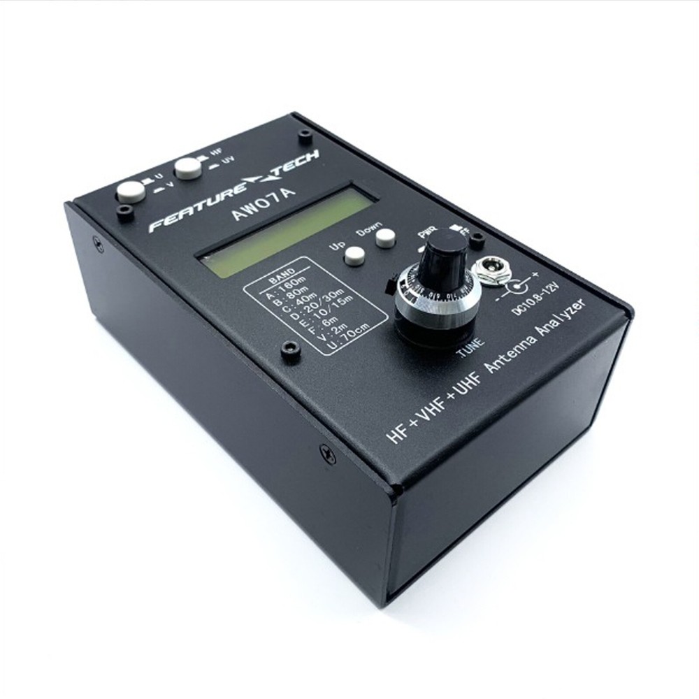 HF VHF UHF Antenna Analyzer SWR RF Impedance Meter Frequency Analyzer Tester