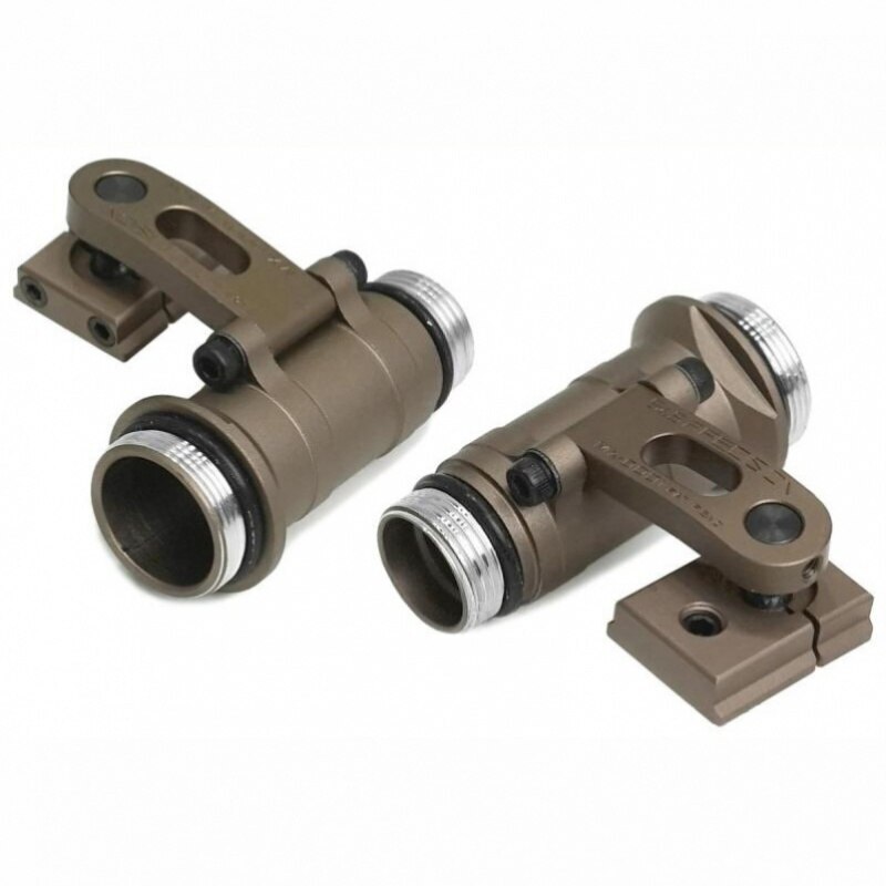 SS Precision M-AX CAG Helmet Flashlight Mount Flashlight Base SS MAX Bracket