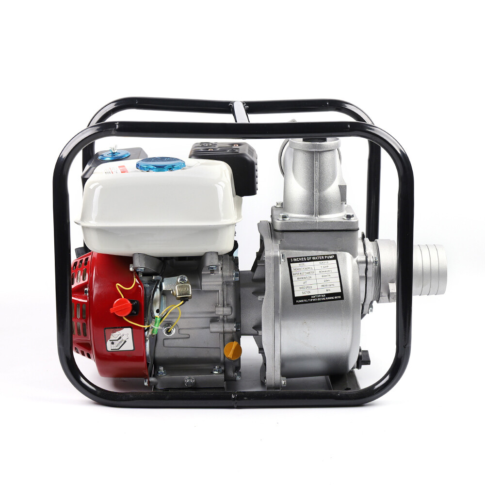 4 Stroke 7.5HP 3-Inch Gasoline Water Pump Semi-Trash Pump