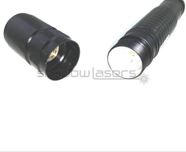 Adjustable Focus 532nm Laser Pointer Pen Light Visible Beam Falshlight