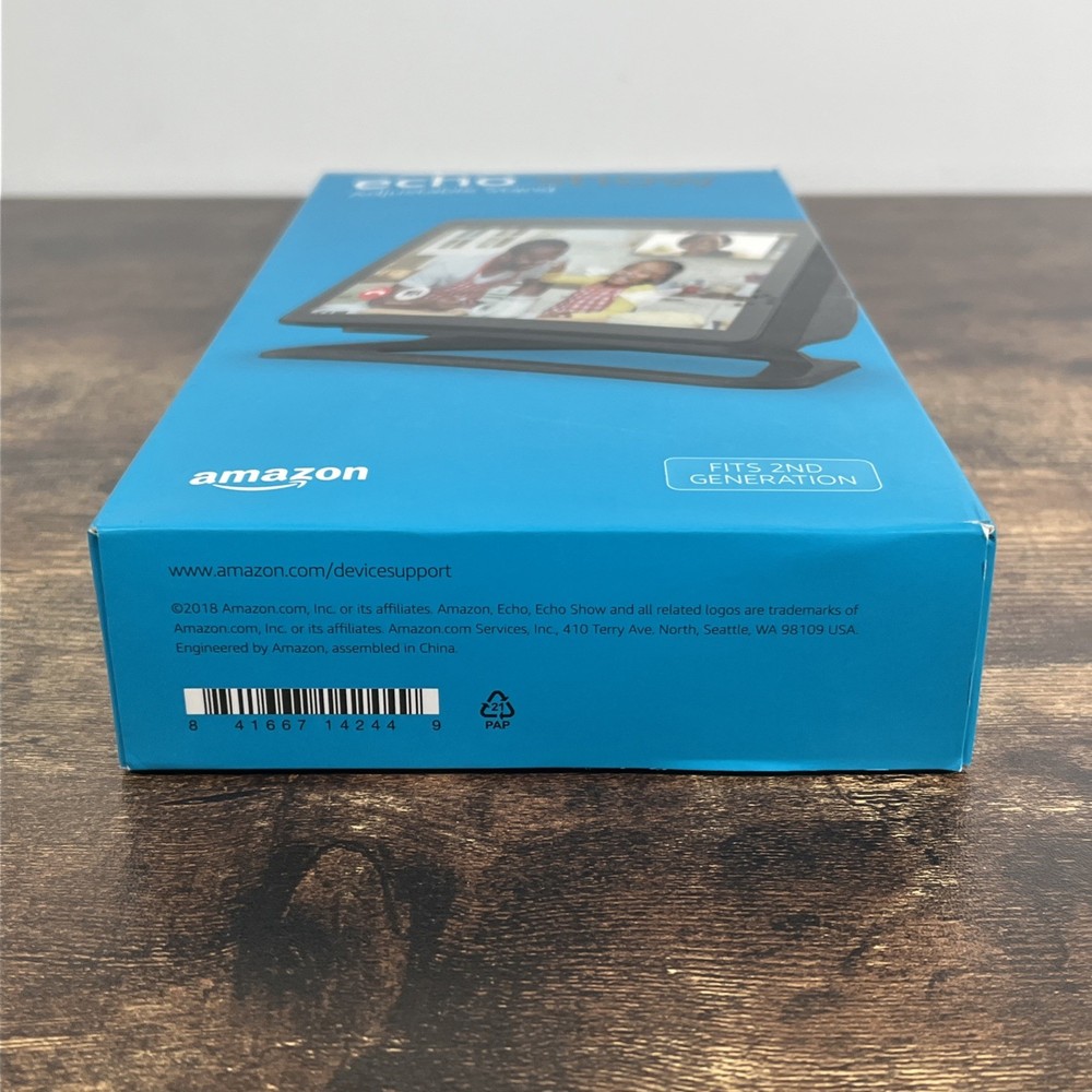 Echo Show 2nd Generation Adjustable Stand Smart Speaker - Black New Sealed!