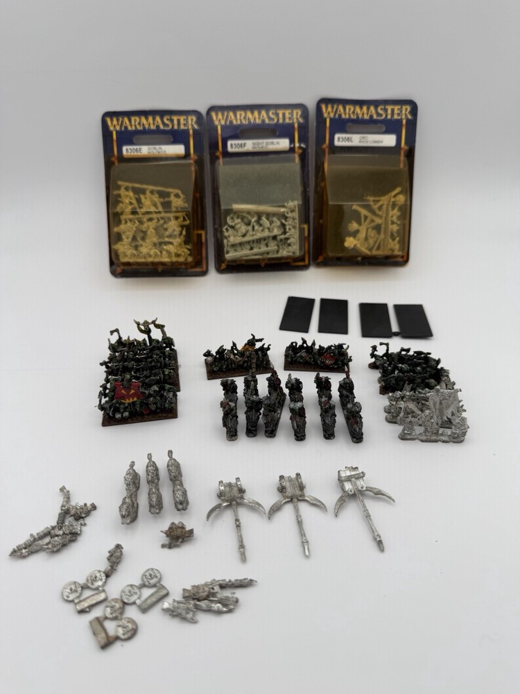 Warmaster Orc & Goblin Army Metal OOP GW