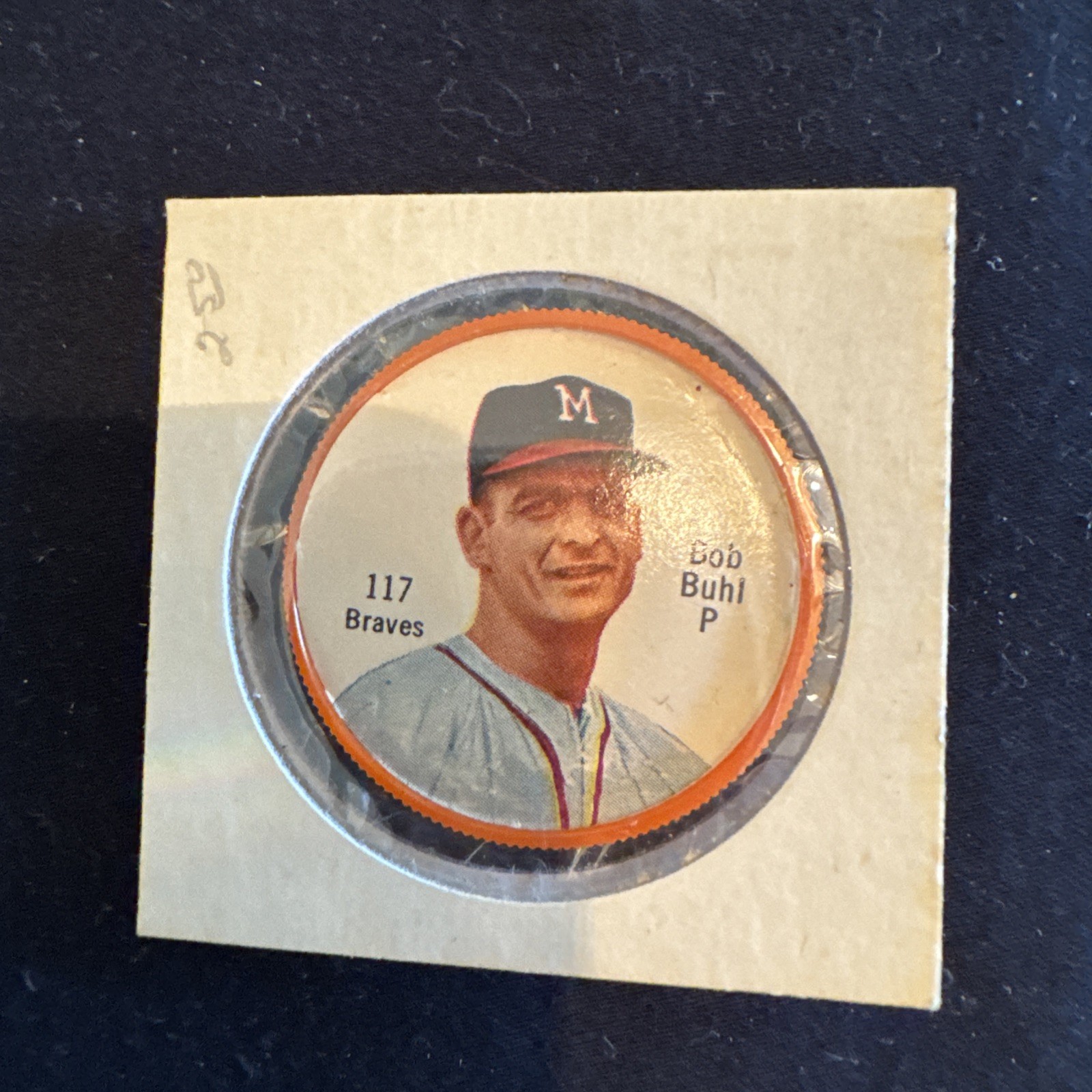 10 Salada/Tea Junket 1962 Baseball Coins Joe Torre Ed Mathews 1960’s era sticker