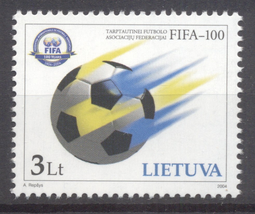 Lithuania 2004 FIFA MNH VF