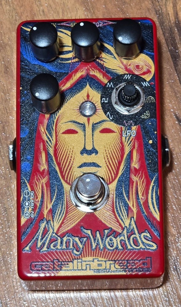 Catalinbread Many Worlds Phaser 2022 - Present - Red Graphic