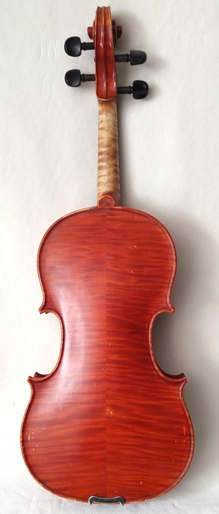 Advanced Level 4/4 Fiddle, Exceptional Tone & Sensitivity, Handmade, Ebony/Cedar
