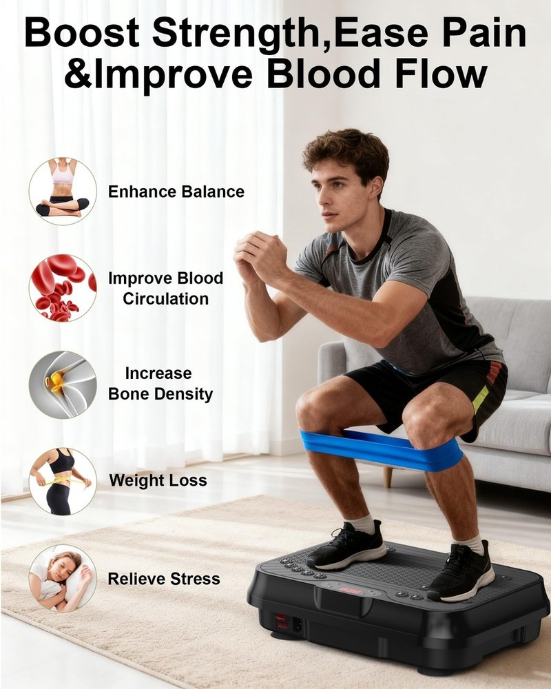 Vibration Exercise Machine Lymphatic Drainage