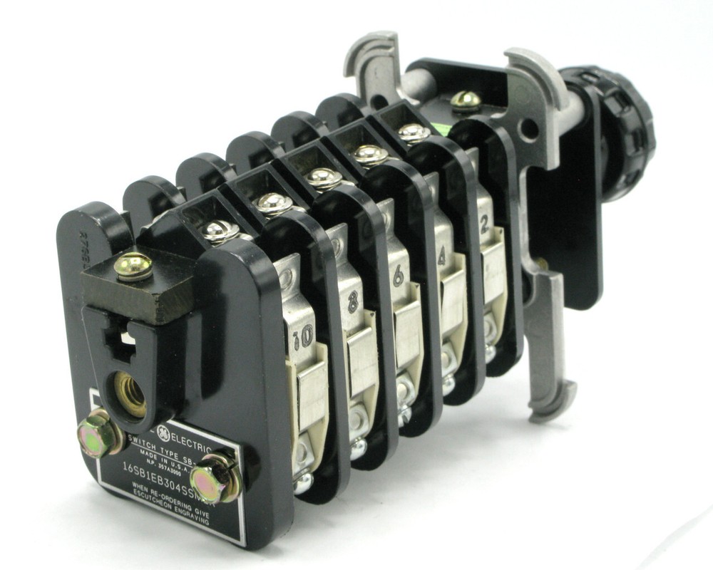 GE 16SB1EB304SSM2K SB1 Rotary Switch