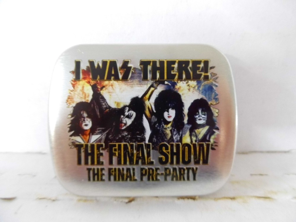 KISS "THE FINAL SHOW THE FINAL PRE~PARTY 2023 GUITAR PICK~READ DESCRIPTION