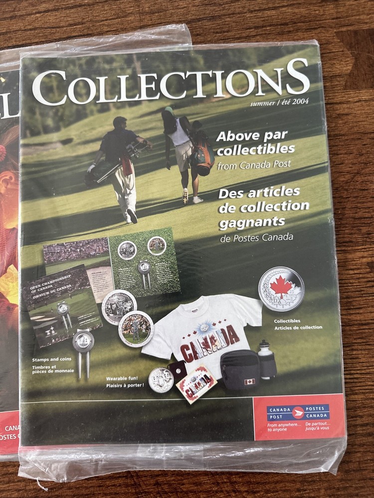 2004 Canada POST PHILATELIC COLLECTIONS STAMPS MAGAZINE Lot H873