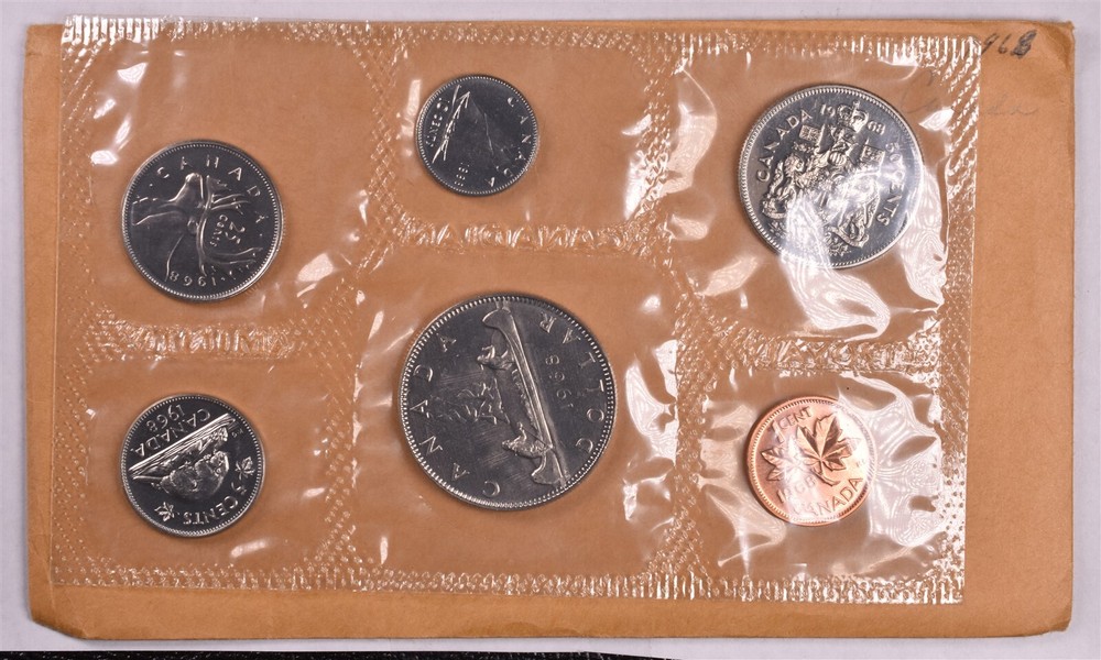 1968 Canada 6 Coin Proof Like Set