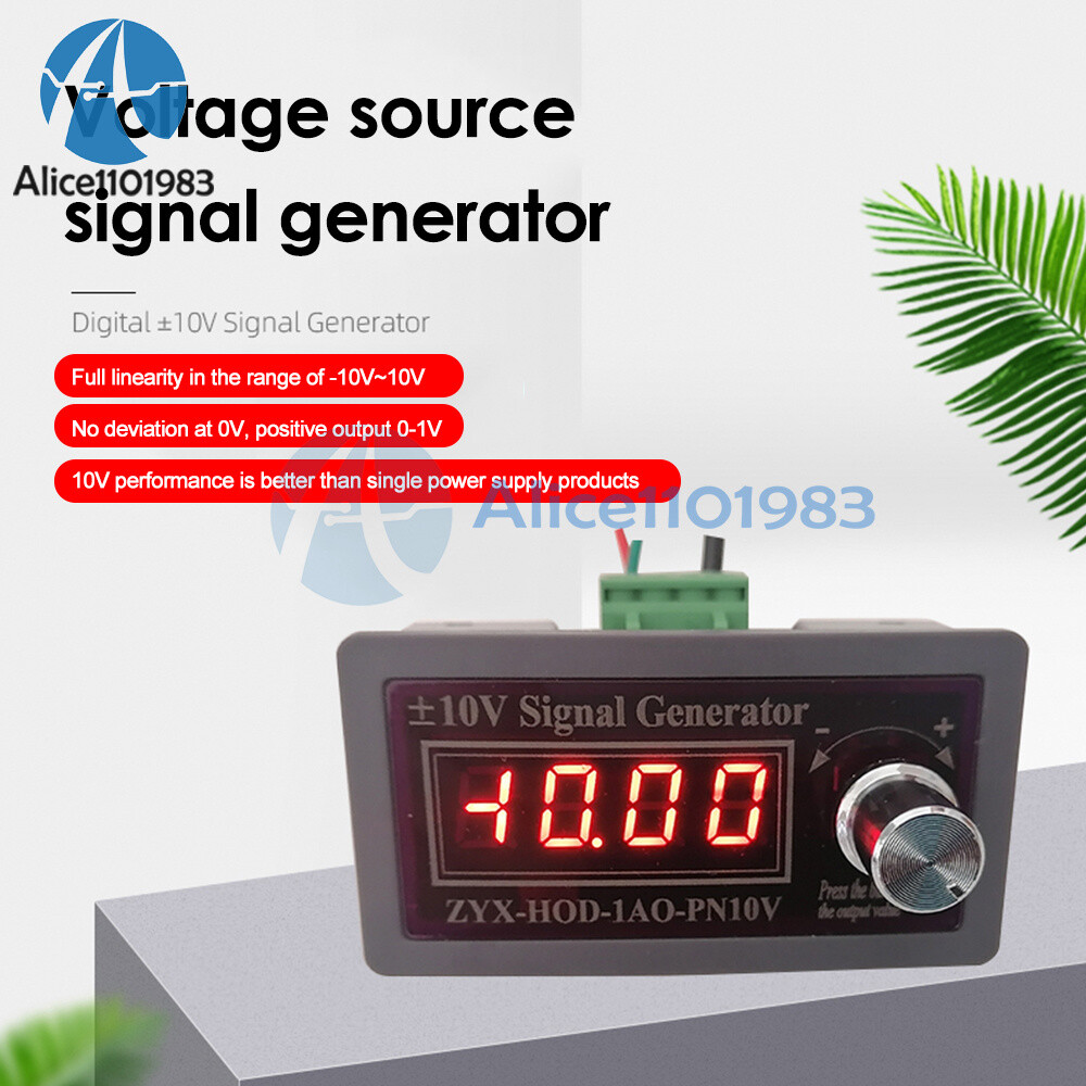 DC 0-3.3V/0-10V/±10V Adjustable Signal Source Voltage Generator Transmitter
