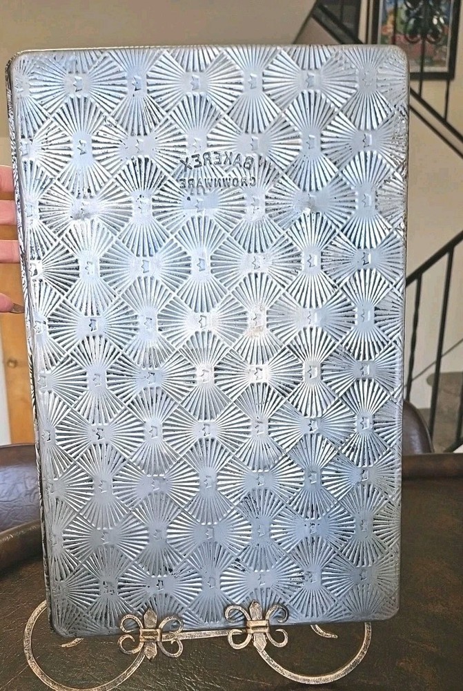 Vintage BAKEREX CROWNWARE Baking Pan 18" × 12" Rare
