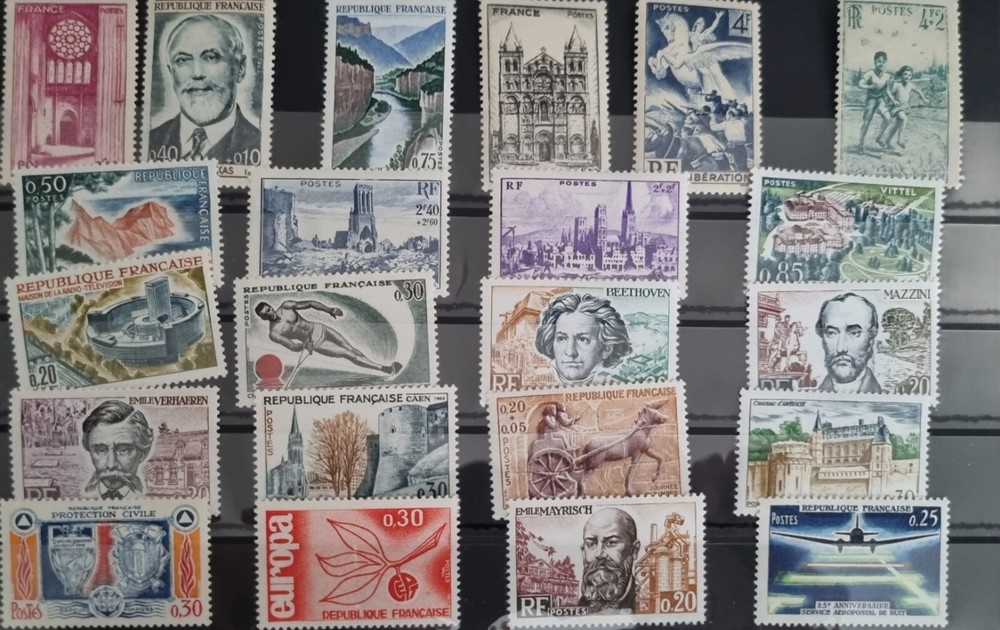 France Unmounted Mint Stamps Lot