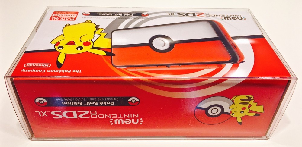 1 Box Protector for NINTENDO 2DS XL Console Boxes (NTSC) Clear Case