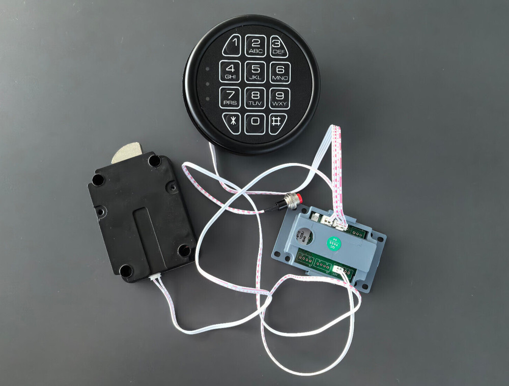 Gun Safe Replacement Lock Electronic Black keypad Swingbolt Lock