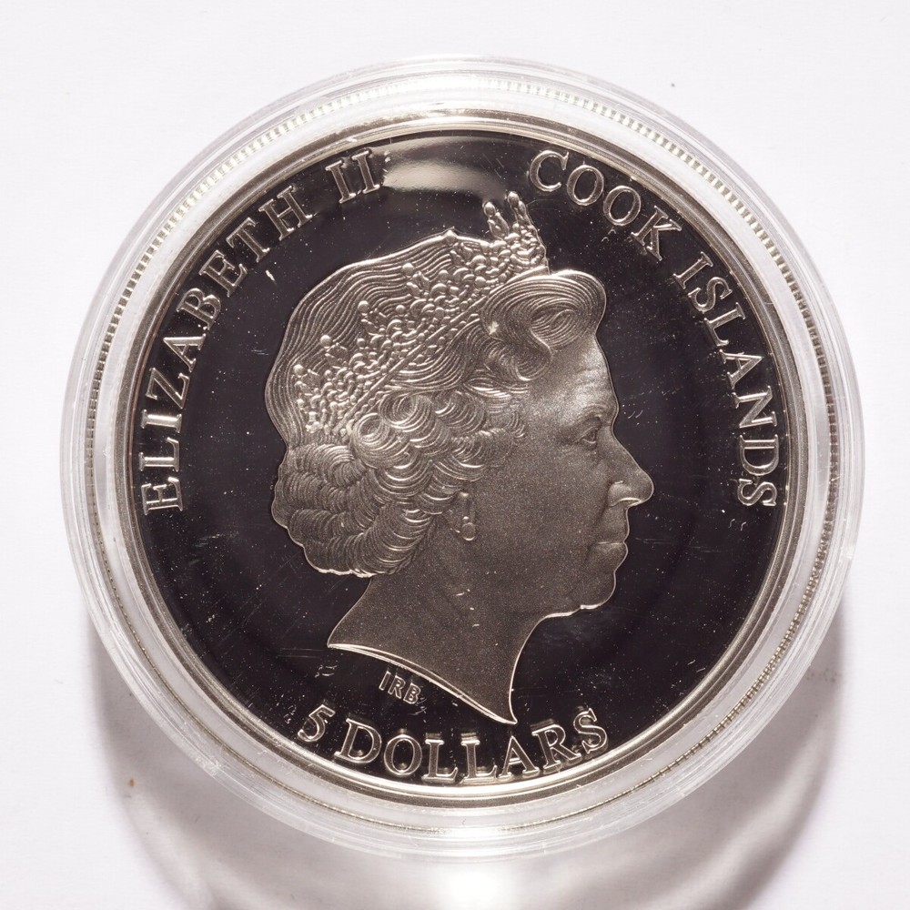2011 Cook Islands Silver $5 King Cobra Proof