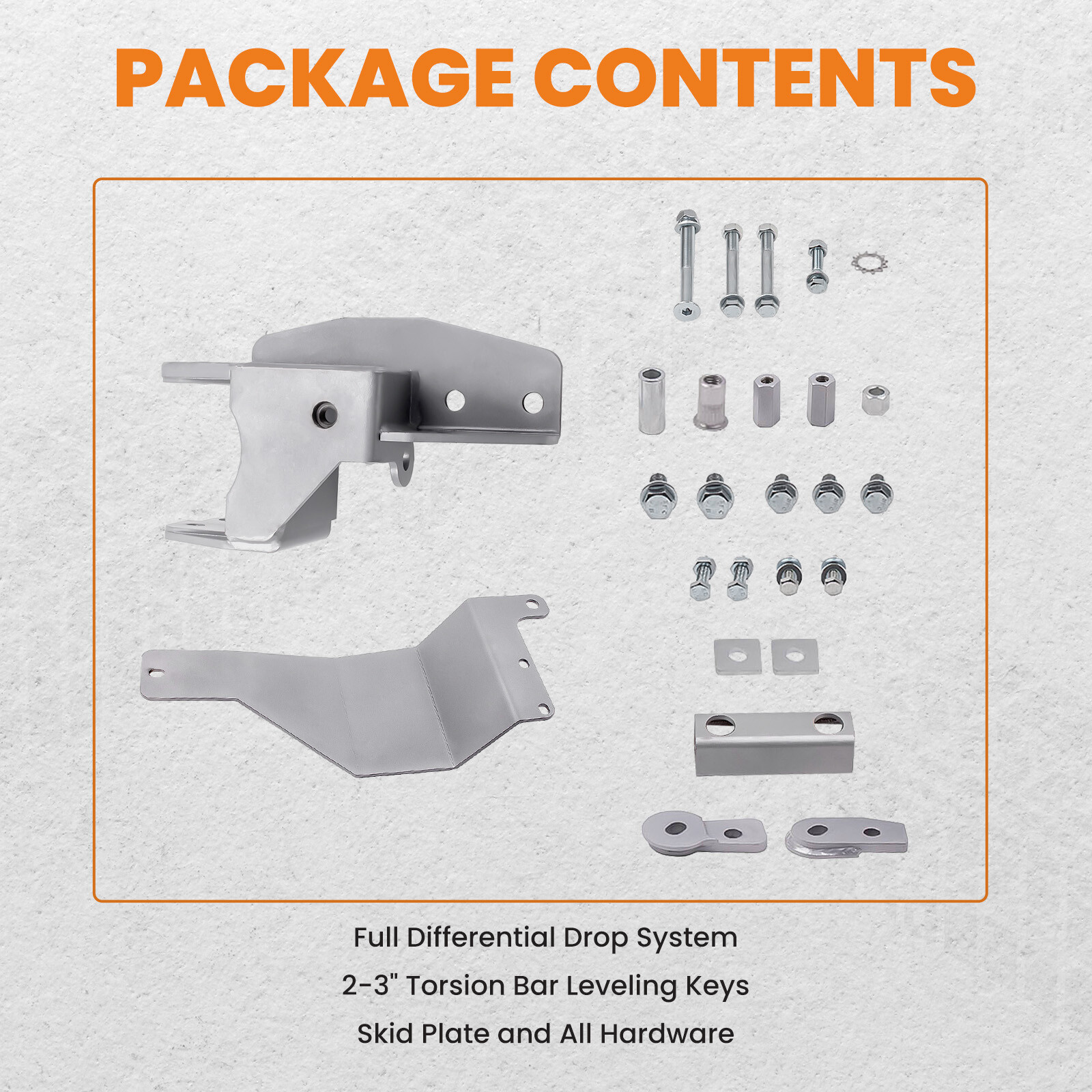Differential Diff Drop fit for Chevrolet Silverado GMC Sierra 4WD 2001-2010