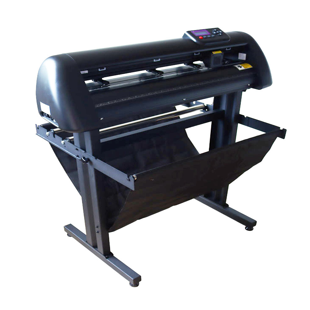 24'' Vinyl Cutter Plotter Cutting Machine w/ Automatic Contour Cutting LCD Scree