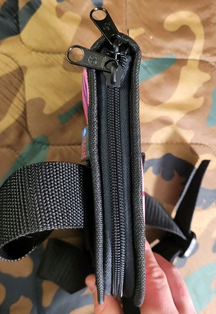 CE Case Pink Camo Zip Case With Nylon Belt