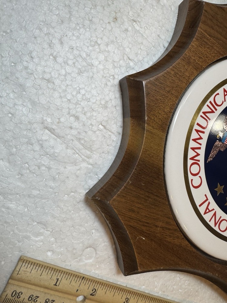 Vintage USAF Plaque- National Communications System