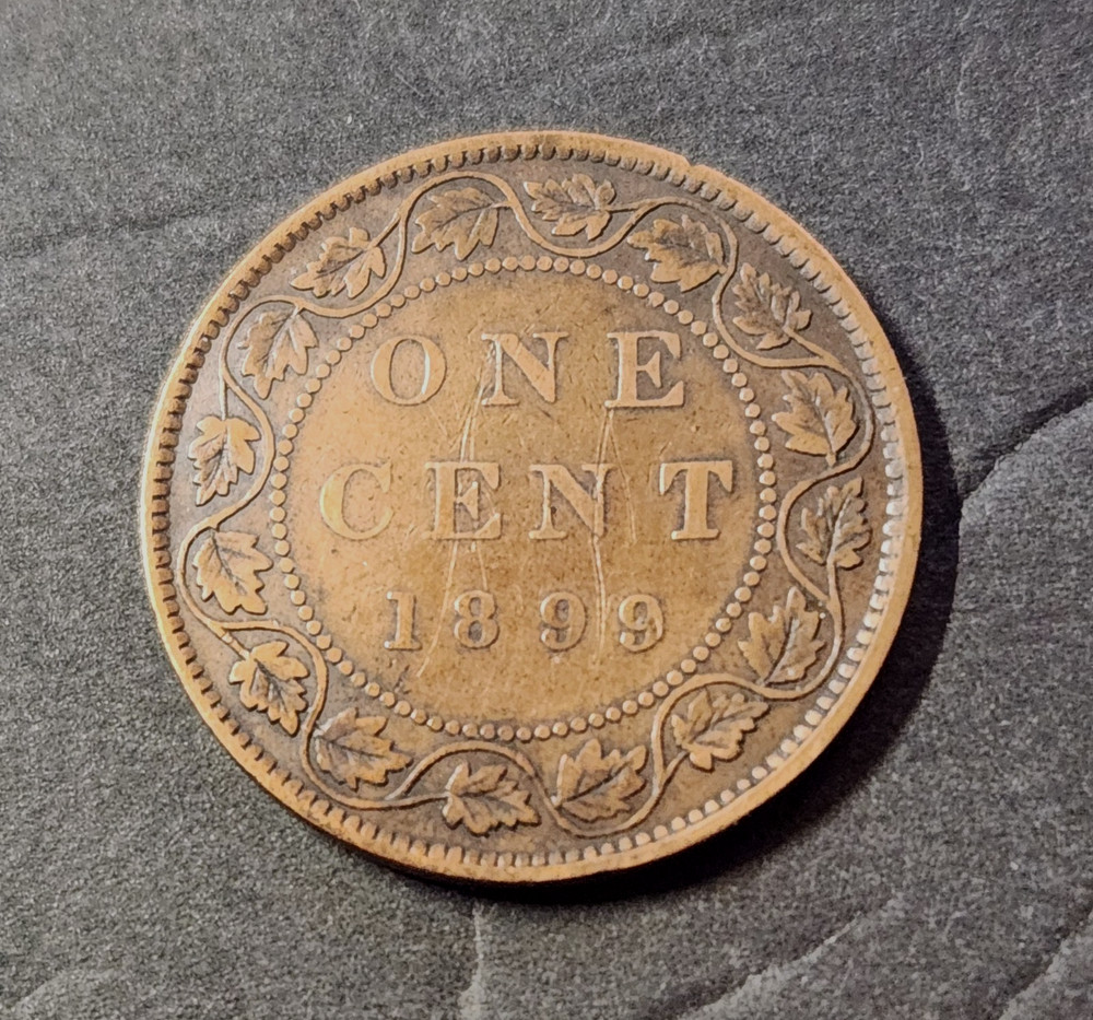 1899 Canada Queen Victoria Large Cent