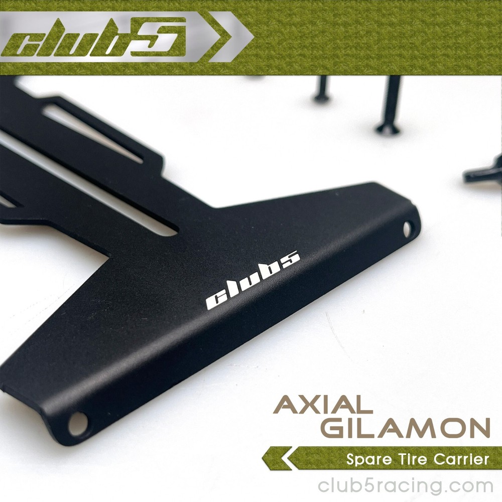 Spare Tire Bracket for Axial AXP8 Gilamon