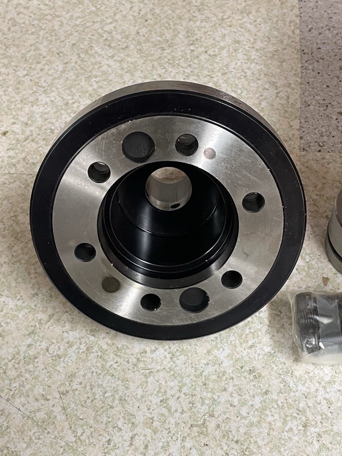 ATS 5” OAL A5-5CB, K5050-B01, A2-5 Spindle, 5C Collet Chuck w/ Draw tube Adapter