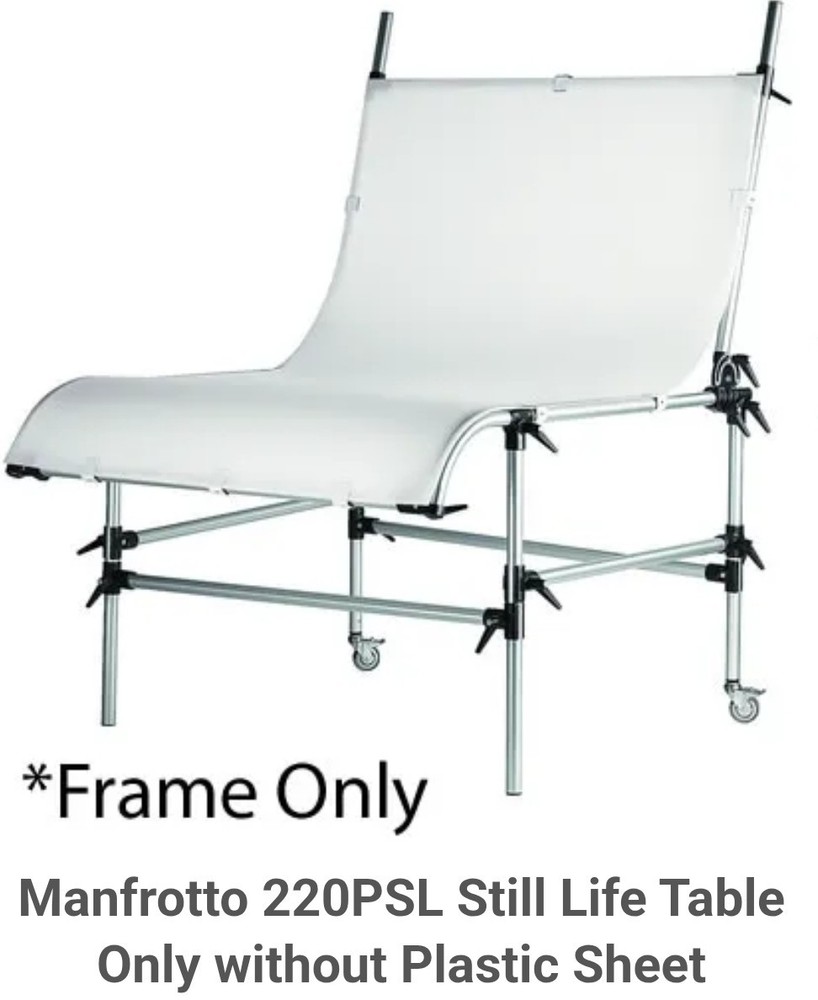 Manfrotto Still Life Shooting Table-220PSL-FRAME ONLY