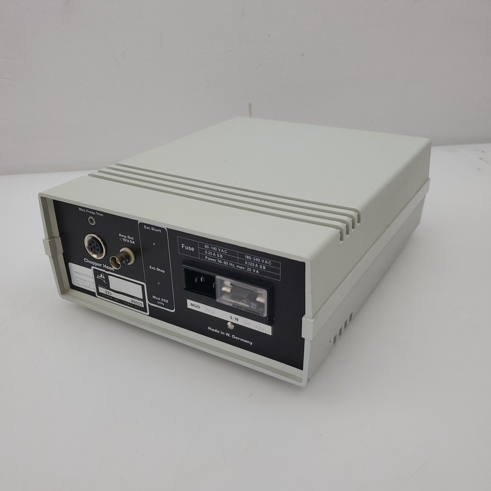 Ithaca HMS Light Beam Chopper Controller Model# 220 w/ Power Cord