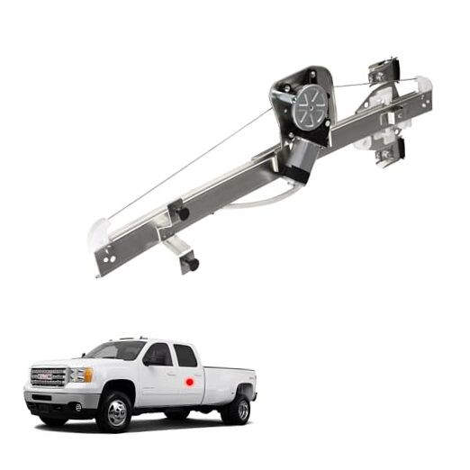 Power Window Regulator with Motor Assembly Compatible for Rear Left Driver Side